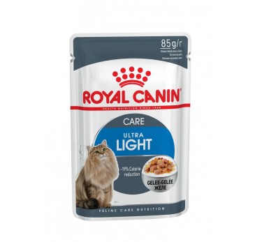 Royal Canin ULTRA LIGHT (УЛЬТРА ЛАЙТ) в желе для кошек 0,085 кг